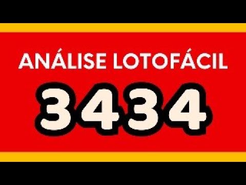 Analise para LOTOFÁCIL 3434🧮🎯