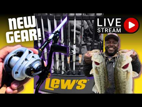 (LIVE) NEW Lew's Rods & Reels with JB3!