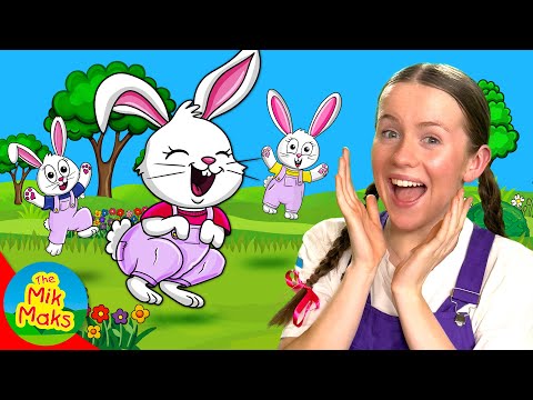 Hop Little Bunnies Hop Hop Hop | Nursery Rhymes & Kids Songs | The Mik Maks