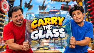 आज ये challenge पूरा करके रहेंगे !! Carry The Glass | Day 3 | #gg #jagaanijagudya