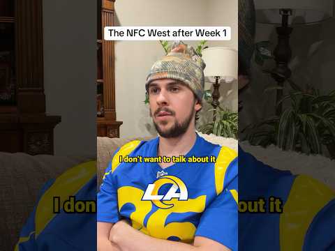 Somehow the Rams <strong>were</strong> the only team to lose in the NFC West this week🤯