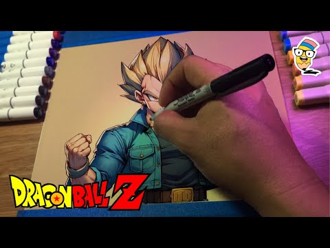 Como dibujar a VEGETA “Dragon Ball Z” Paso a Paso | How to Draw VEGETA step by step