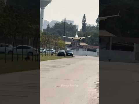remote control landing plane😱 #shorts #shortsfeed