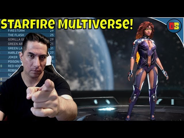 INJUSTICE 2 STARFIRE MULTIVERSE IS HERE! EPIC GEAR GRIND!