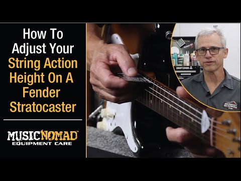 How to Adjust Your String Action Height on a Fender Stratocaster