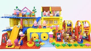 Lego House Creative Building - Satisfying lego house with water slide