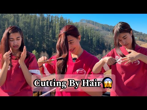 Cutting my hair at home 😭 “galti ho gayi” 😡💔 #video #vlog #trending #haircut #viral