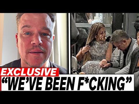 Matt Damon RESPONDS To Having An AFFAIR With Jennifer Lopez