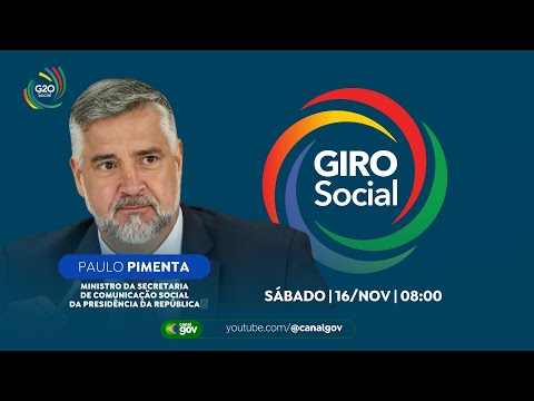 🔴 GIRO SOCIAL I Paulo Pimenta