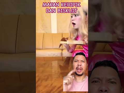 MAKAN KRIPIK DAN BISKUIT BERANTAKAN!!??? #funny #comedy #cosplay #entertaining #shortsfeed