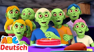 Gruseliges Abendessen mit der Zombie-Familie - @ABCKinderliederaufDeutsch | Halloween-Lieder