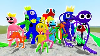 WHICH ROBLOX RAINBOW FRIENDS ARE STRONGEST In Garry's Mod!