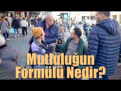 Mutluluğun formülü nedir?