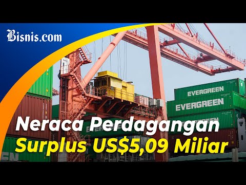 Lanjutkan Rekor, Indonesia Catat Surplus Neraca perdagangan