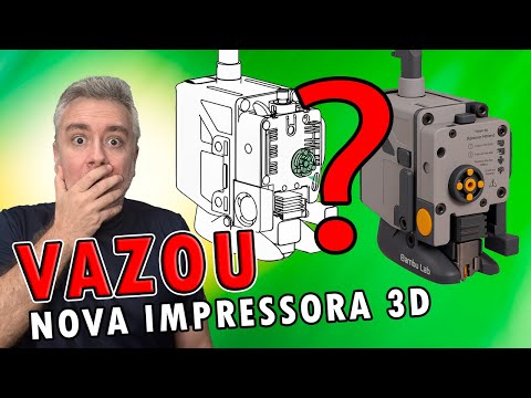 VAZOU! Nova Impressora 3D da Bambu Lab H2S Revelada por Engano!