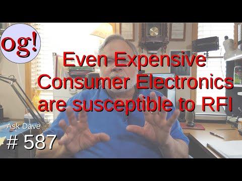 Even Expensive Consumer Electronics are Susceptible to RFI (#587)