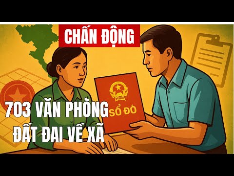 🔥 Đề xuất "chấn động": 703 chi nhánh Văn phòng đăng ký đất đai có thể bị chuyển về cấp xã!