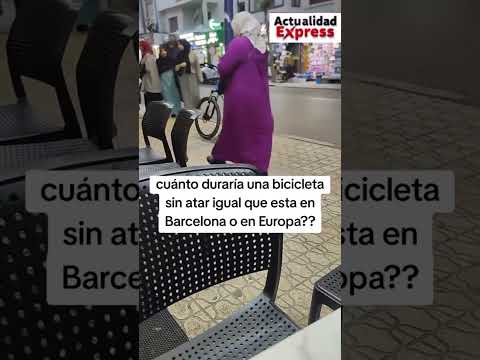 ¿Qué pensais? #barcelona #marruecos #bicicleta #ladron #robo #humor #españa