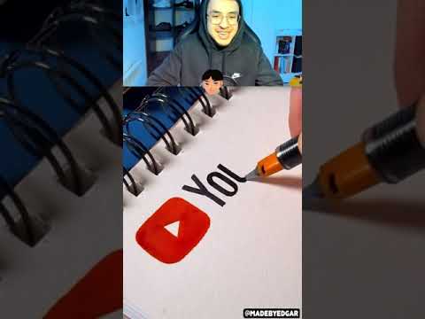 Il Dessine le Logo YouTube 🎬