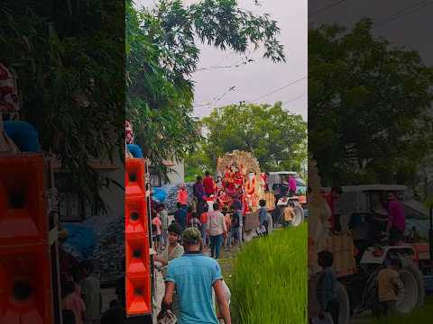 माता रानी का विसर्जन 🥹