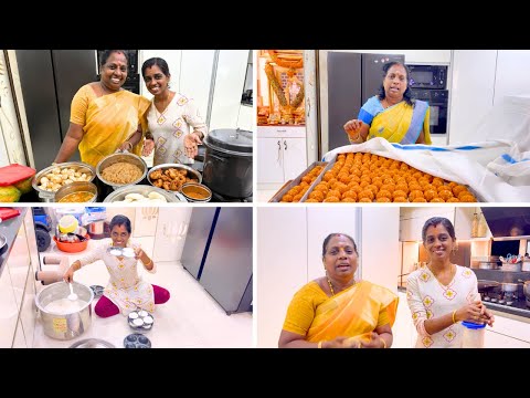 ❤️அத்தை வீட்டு நிலங்கு சமையல்😍 |COOKING FOR 20 PEOPLE|HUGE COOKING FOR NALANGU FUNCTION