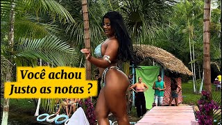 Os jurados deram nota máxima para as modelos do concurso Garota Verão Água Cristalina 2025