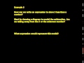 Understanding Mathematical Expressions and Operations