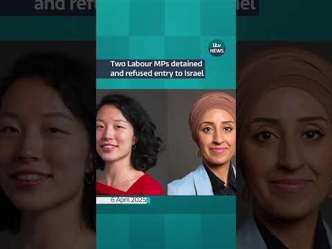 Two Labour MPs detained and refused entry to Israel | ITV News #itvnews