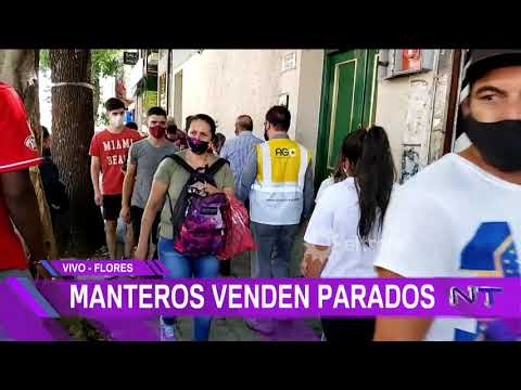 FLORES: Sigue el conflicto con los manteros