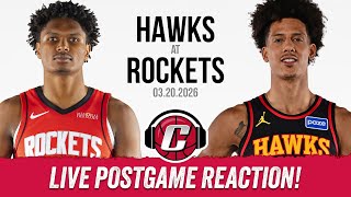 Houston Rockets vs Atlanta Hawks Postgame | Kevin Durant Amen Thompson Reed Sheppard