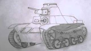 ww2 drawings vehicles