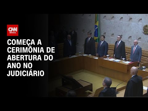 Começa a cerimônia de abertura do ano no Judiciário | BASTIDORES CNN