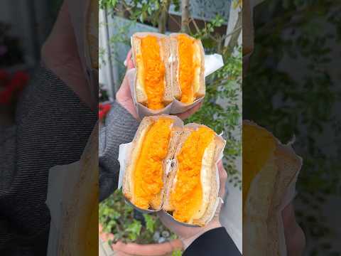 卵5個で作る半熟オムレツチーズサンド🍳 #japanesefood