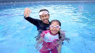 Keysha Dan Sheena Drama Cobil Tidak Bisa Berenang