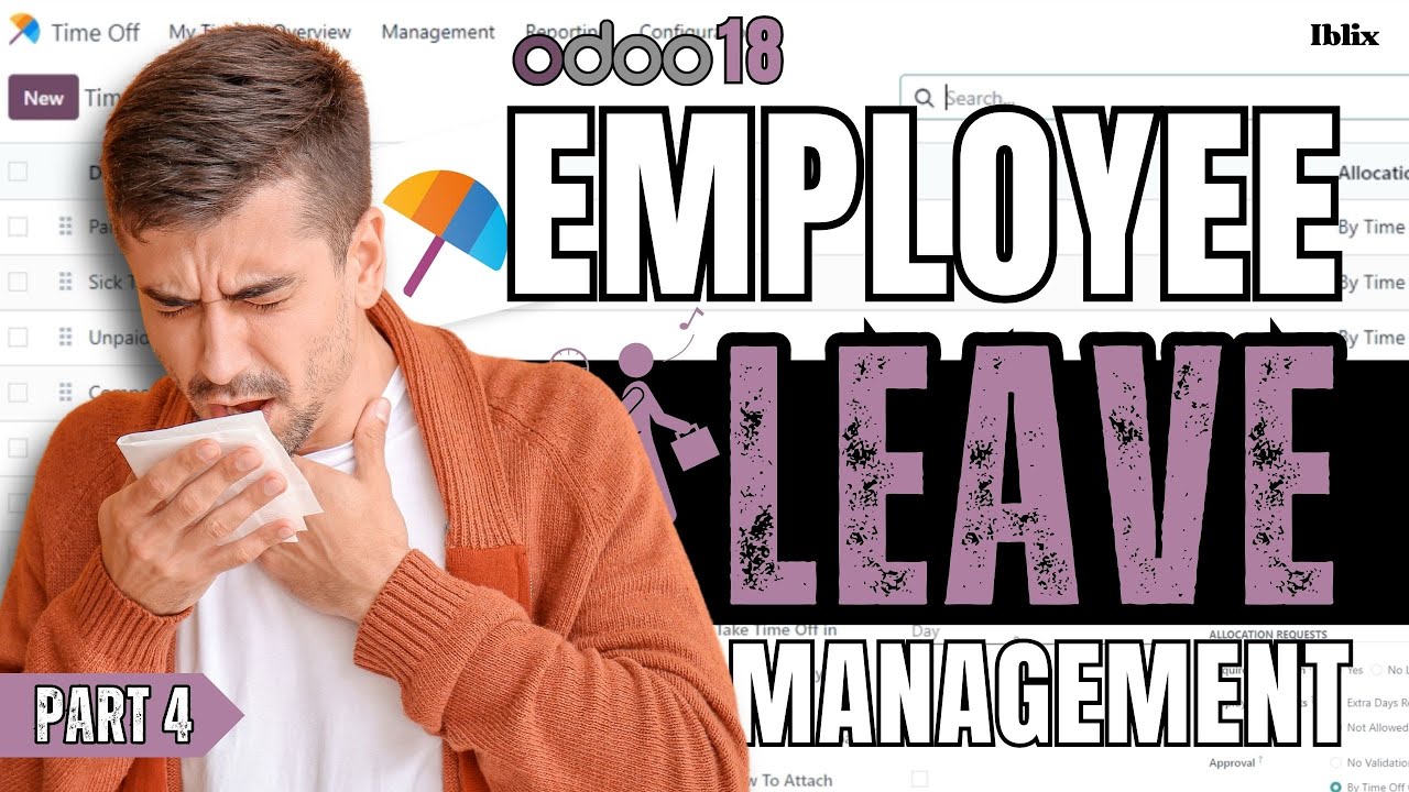 EP-04 Employee Leave Management in Odoo 18 | Mastering Odoo HR | 29.11.2024

Learn how to manage employee leave efficiently in Odoo 18's HR module. This tutorial covers setting up leave types, handling ...