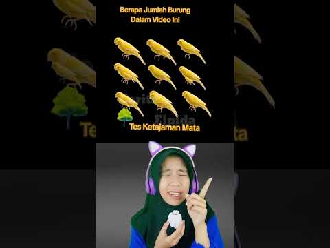 Ada berapa jumlah burung di vidio ini? #tebaktebakan #tesketajamanmata #tekateki #shorts