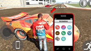 Light Mcqueen Car Cheat Code 🤑 in Indian Bike Driving 3d | Indian Bike Driving 3d New Update #ibd3d