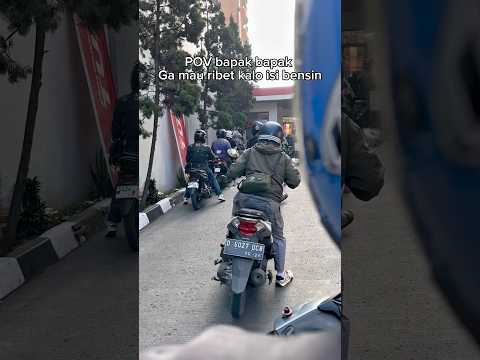 Bapak matic ga mau ribet #trendingshorts #ridersantuy #beat