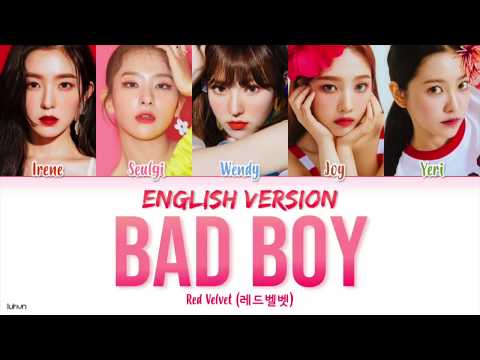 Lirik Lagu Bad Boy Red Velvet