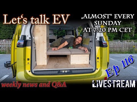 (live) Let's talk EV - Story time # I camped in the VW Id Buzz