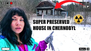 SUPER PRESERVED HOUSE IN CHERNOBYL, checking what's inside