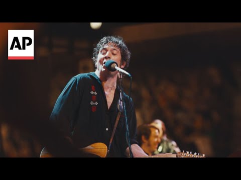 YouTube video thumbnail: Jeremy Allen White Says Learning Guitar was Harder Than Singing Like Bruce Springsteen