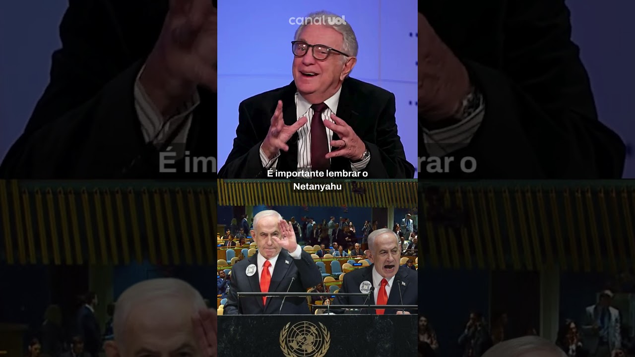 Netanyahu faz propaganda de guerra ao usar broche na ONU   Maierovitch
