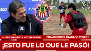 🔥 EXPLICAN SITUACIÓN DE INFARTO DE FERNANDO GAGO | CHIVAS A TOPE EN PRETEMPORADA