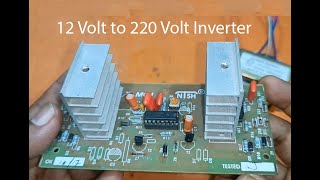 12 voltage to 220 voltage inverter making