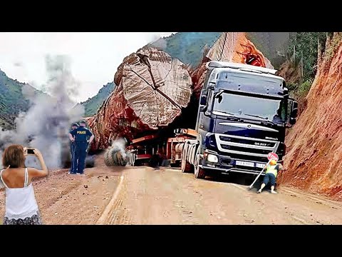 Dangerous Idiots Fastest Truck & Heavy Equipment Fails | Extreme Truck Idiots at Work #2