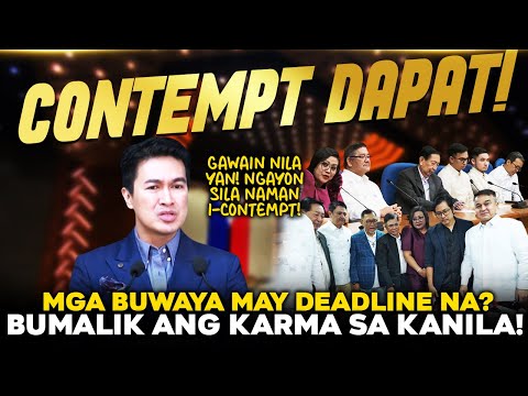 "CONTEMPT DAPAT ANG MGA YAN!" ATTY. TONGOL SINOPLAK SI ACOP AT LUISTRO! BUCOY AT ROMUALDEZ IYAK
