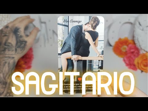 SAGITARIO ♐️ LA EDAD NO LE IMPORTA, SE ENAMORÓ DE TI 😳🔥 HOROSCOPO #SAGITARIO HOY TAROT AMOR