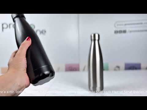 500 ml Çevirmeli Kapak Paslanmaz Çelik Termos Promozone