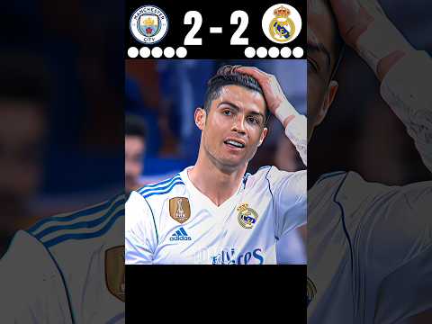 Manchester City vs Real Madrid || PENALTY SHOOTOUT ||🤯🔥 IMAGINARY MATCH 2026 ||🥶 #shorts #cr7